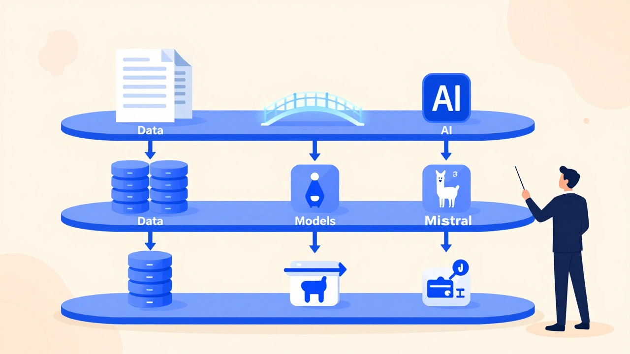 Target Architecture for Generative AI: Data, Models, and Orchestration