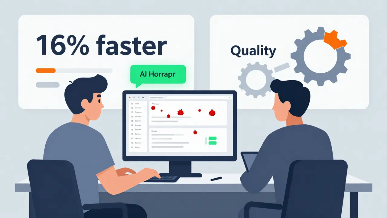Measuring Developer Productivity with AI Coding Assistants: Throughput and Quality