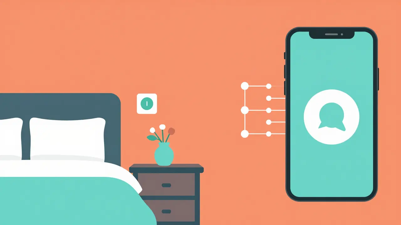 Smart hotel room adapting to guest preferences via data insights