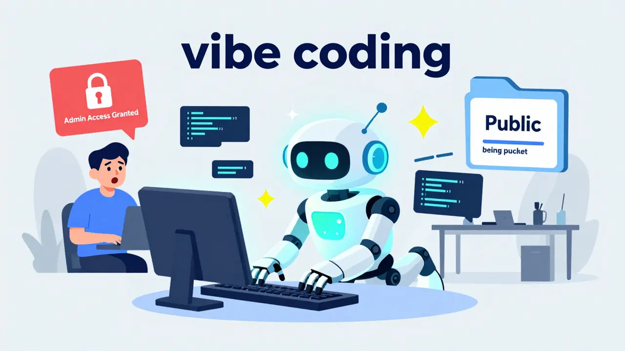 Access Control for Vibe Coding: Securing AI-Generated Code and Data Privacy