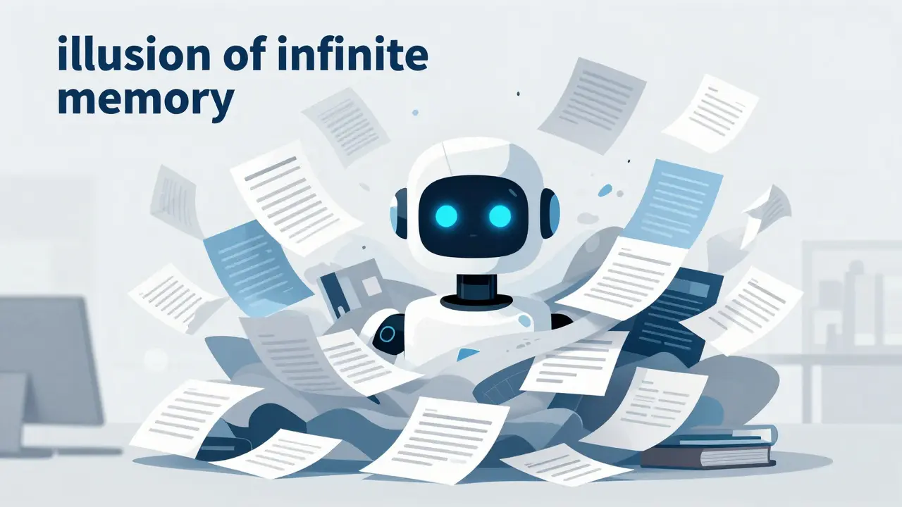 Long-Context Risks in Generative AI: Distortion, Drift, and Lost Salience