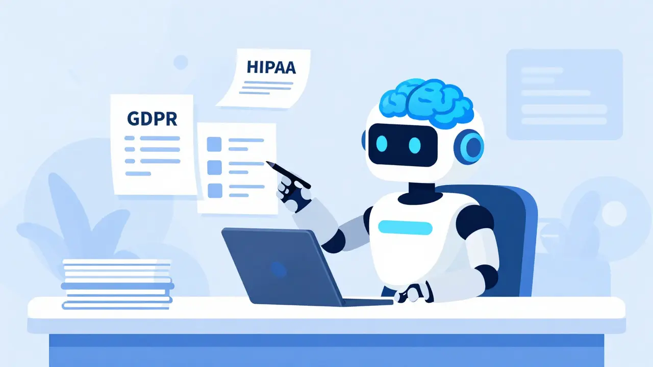 Governance and Compliance Chatbots: Policy Enforcement with Large Language Models