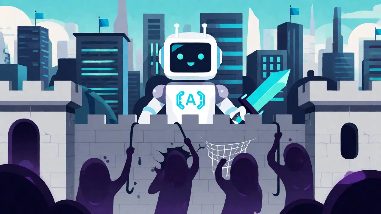 AI agent defending against prompt injection attacks