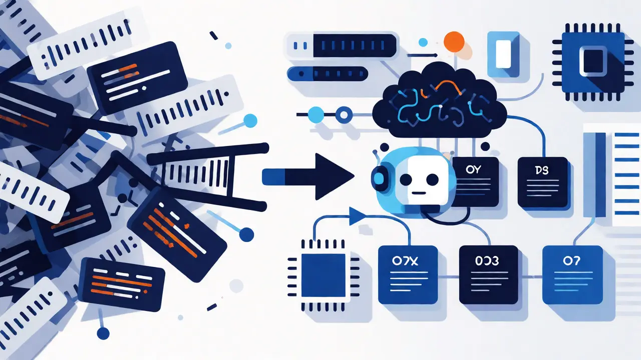 AI analyzing structured profiler data instead of raw code