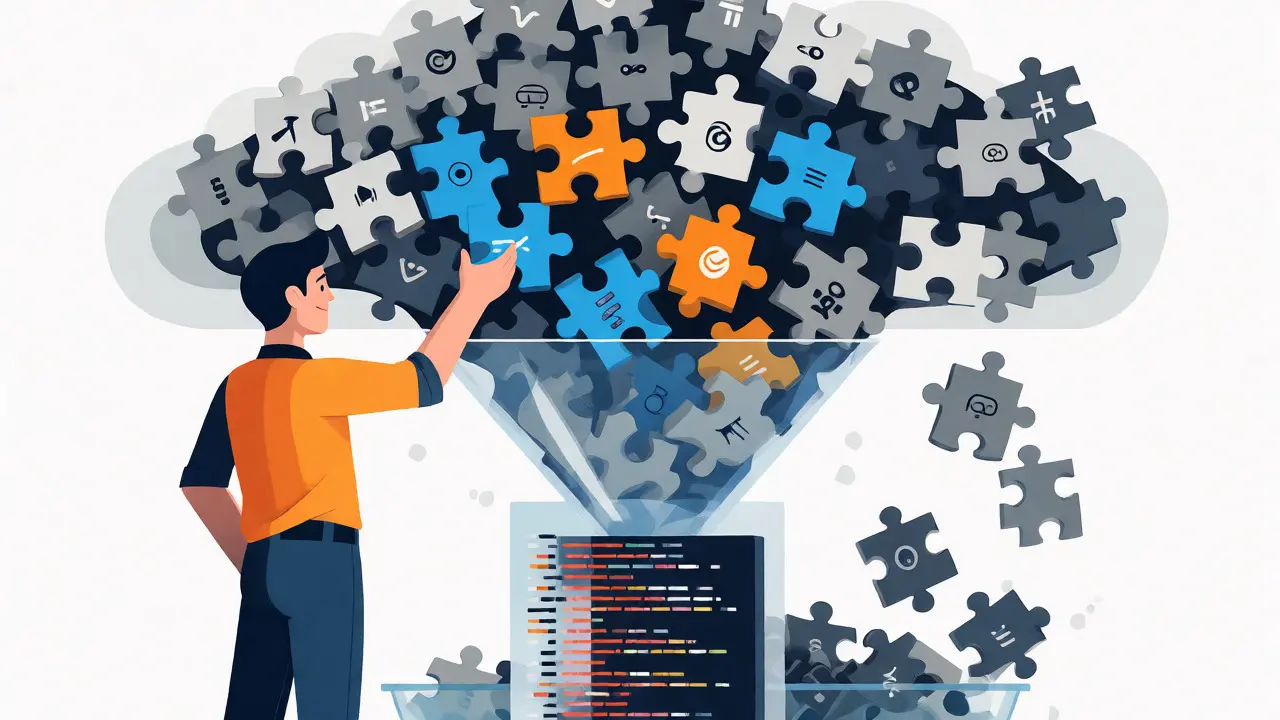 Curating specific code context from a chaotic data pool for better results