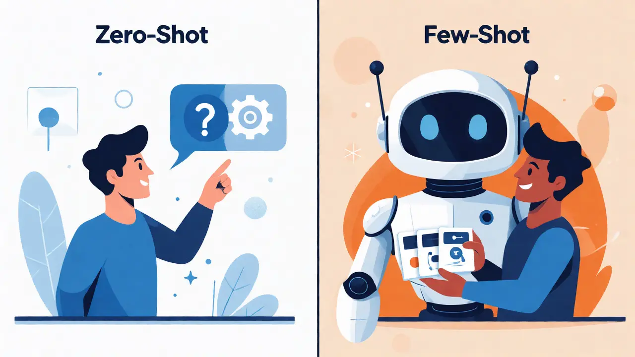 Zero-Shot vs Few-Shot LLMs: When Examples Actually Help